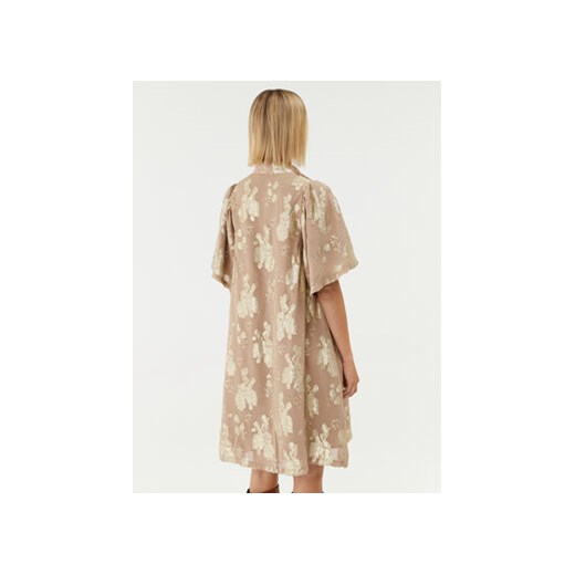 Bruuns Bazaar Sukienka koszulowa Philly BBW3610 Beżowy Loose Fit Bruuns Bazaar 36 MODIVO