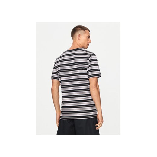 Converse T-Shirt M Loose Fit Striped Tee 10027159-A01 Czarny Loose Fit Converse S MODIVO
