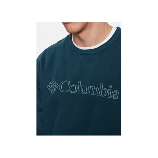 Columbia Bluza M Logo Fleece Crew Niebieski Regular Fit Columbia M MODIVO