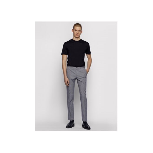 Boss Chinosy Stanino17-W 50450182 Szary Slim Fit 46 MODIVO