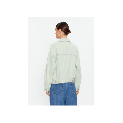 Levi's® Kurtka jeansowa 90's A1743-0025 Zielony Relaxed Fit S MODIVO