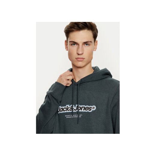 Jack&Jones Bluza Vesterbro 12265766 Zielony Relaxed Fit M MODIVO