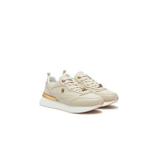 Tommy Hilfiger Sneakersy FW0FW08117 Beżowy Tommy Hilfiger 39 MODIVO