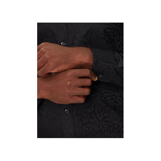 Hugo Koszula Elisha02 50519824 Czarny Extra Slim Fit 41 MODIVO