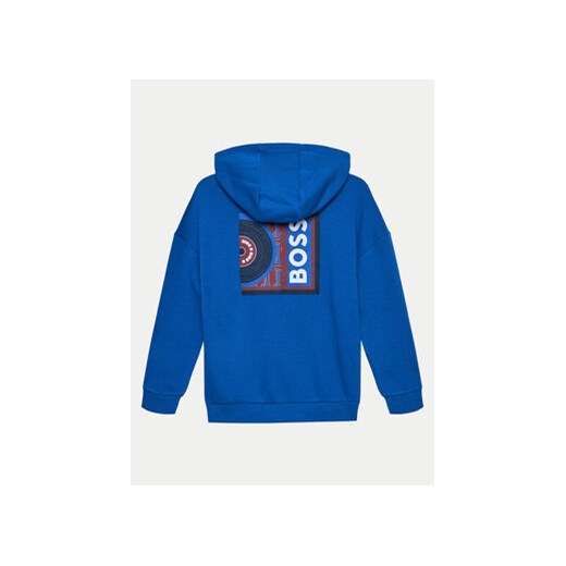 Boss Bluza J50714 D Niebieski Loose Fit 14Y MODIVO