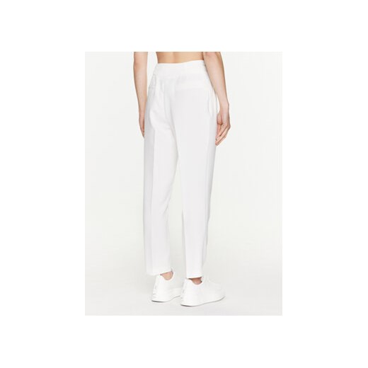 NAF NAF Spodnie materiałowe Efonda XENP57 Écru Regular Fit Naf Naf 40 MODIVO