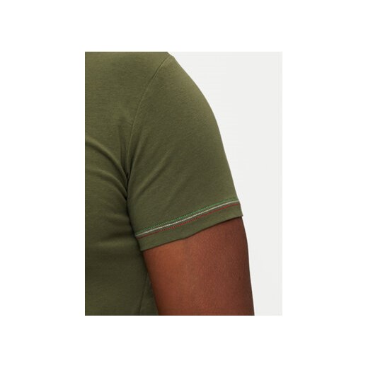 Aeronautica Militare T-Shirt AM1UTI004 Zielony Slim Fit Aeronautica Militare XL MODIVO