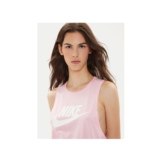 Nike Top CW2206 Różowy Regular Fit Nike L MODIVO