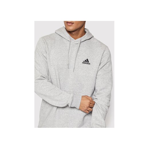 adidas Bluza Essentials H12213 Szary Regular Fit M MODIVO