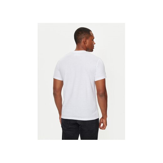 Versace Jeans Couture T-Shirt 77GAHT00 Biały Slim Fit 3XL MODIVO