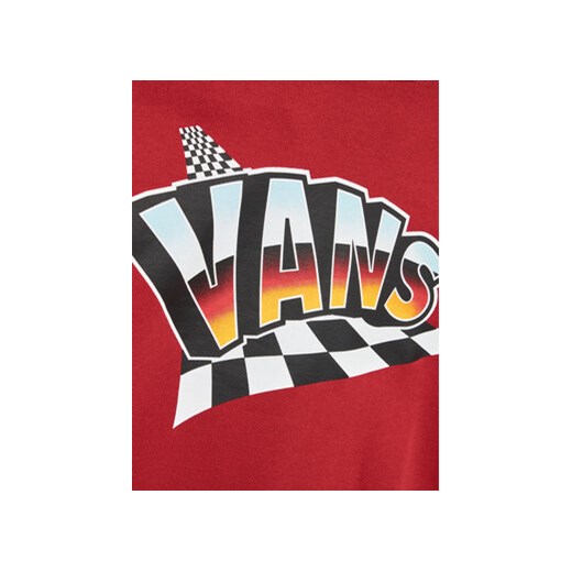 Vans Bluza Hole Shot Po VN00087W Czerwony Regular Fit Vans S MODIVO