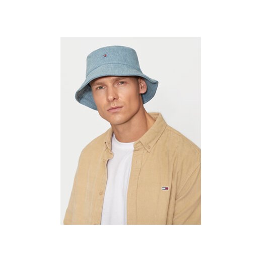 Tommy Hilfiger Kapelusz AU0AU01965 Niebieski ze sklepu MODIVO w kategorii Kapelusze męskie - zdjęcie 177186434