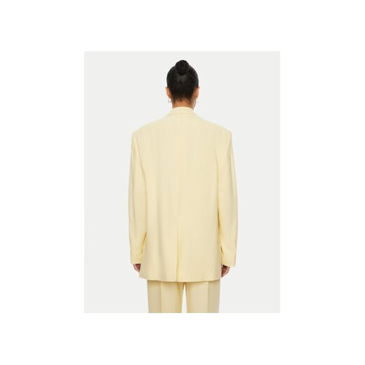 JACQUEMUS Marynarka 22E213JA101 Żółty Regular Fit Jacquemus 44 MODIVO