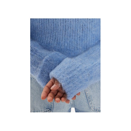 American Vintage Sweter Bymi BYM18AE24 Niebieski Regular Fit American Vintage M MODIVO
