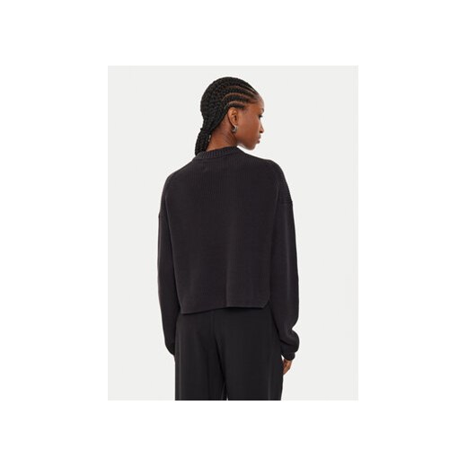 Calvin Klein Jeans Sweter Logo Intarsia J20J223615 Czarny Relaxed Fit XL MODIVO