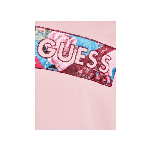 Guess Bluza J3BQ30 KAX73 Różowy Regular Fit Guess 14Y MODIVO