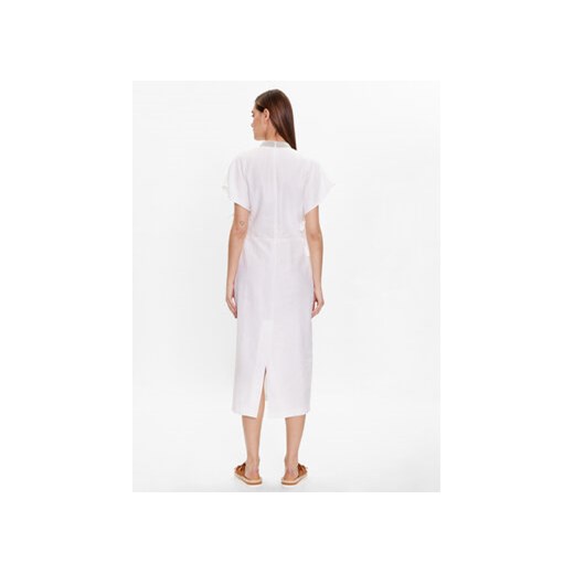 Fabiana Filippi Sukienka codzienna ABD273B577 Biały Regular Fit Fabiana Filippi 40 MODIVO
