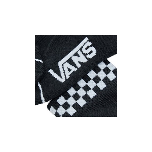 Vans Skarpety Wysokie Dziecięce Peek A Check VN0007BJBLK1 Czarny Vans 31_5_36 MODIVO