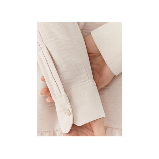 Vero Moda Sukienka codzienna Inge 10293730 Beżowy Regular Fit Vero Moda XS MODIVO