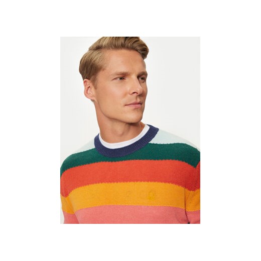 United Colors Of Benetton Sweter 1235K107K Kolorowy Regular Fit United Colors Of Benetton M MODIVO