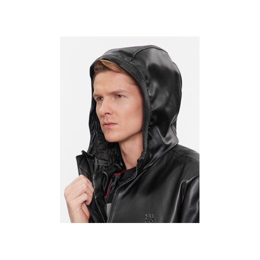 Hugo Kurtka skórzana Bennu-L 50498321 Czarny Regular Fit L MODIVO