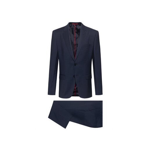 Hugo Garnitur Jeffery/Simmons202 50440691 Granatowy Regular Fit 48 MODIVO