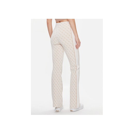 Guess Spodnie dzianinowe Lisa W3YB38 Z37K0 Beżowy Regular Fit Guess XL MODIVO