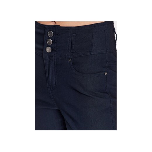Fransa Spodnie materiałowe 601749 Szary Regular Fit 40 MODIVO