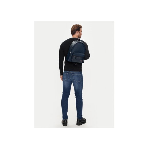 Tommy Jeans Plecak Tjm Elite Backpack AM0AM12395 Granatowy Tommy Jeans uniwersalny MODIVO