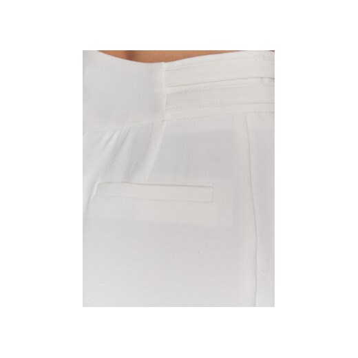 NAF NAF Spodnie materiałowe Efonda XENP57 Écru Regular Fit Naf Naf 34 MODIVO