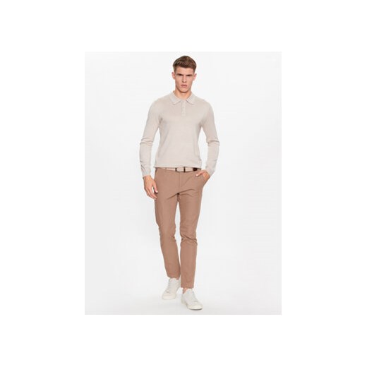 Only & Sons Polo 22021184 Beżowy Regular Fit Only & Sons XL MODIVO