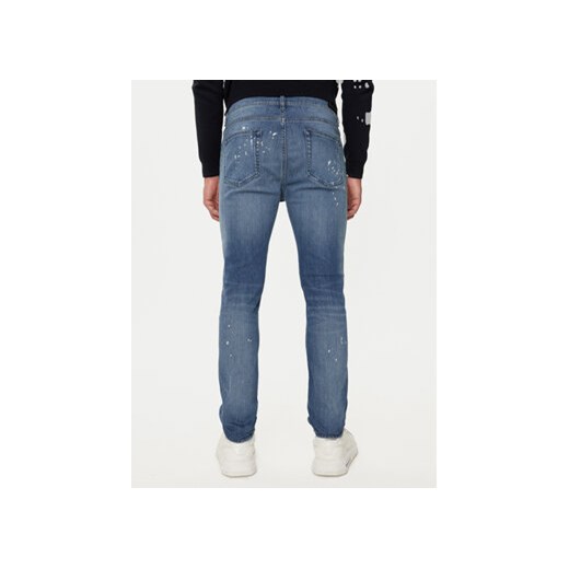 KARL LAGERFELD Jeansy 265801 544832 Granatowy Slim Fit Karl Lagerfeld 33_34 MODIVO