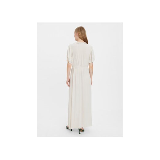 Vero Moda Sukienka letnia Gina 10277291 Écru Regular Fit Vero Moda M MODIVO