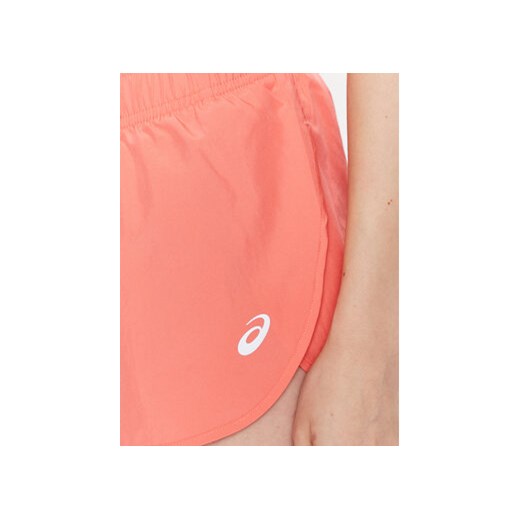 Asics Szorty sportowe Core Split Short 2012C340 Koralowy Regular Fit L MODIVO