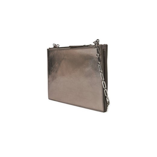 Calvin Klein Torebka Ck Night Square Crossbody_Shiny K60K612793 Srebrny Calvin Klein uniwersalny MODIVO