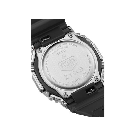 G-Shock Zegarek Solar Bluetooth GBM-2100A-1A2ER Czarny uniwersalny MODIVO