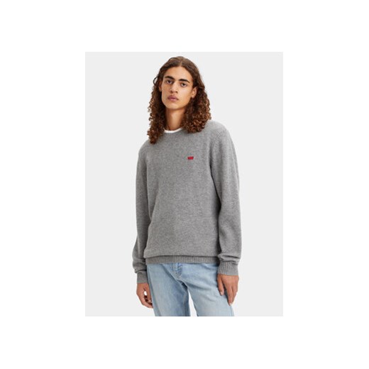 Levi's® Sweter Original Housemark A4320-0000 Szary Standard Fit M MODIVO