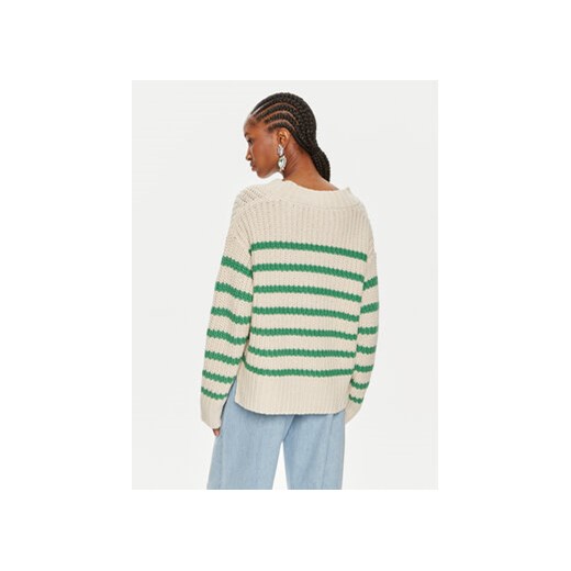 Munthe Sweter Organize 242162024274 Beżowy Loose Fit Munthe 40 MODIVO