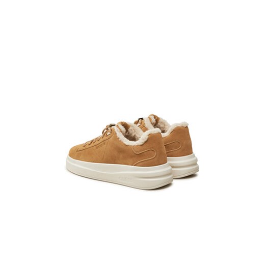 Guess Sneakersy Elbina FLFELB SUE12 Brązowy Guess 35 MODIVO