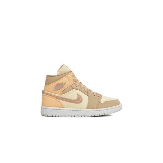 Nike Sneakersy Air Jordan 1 Mid Se DV0427 102 Beżowy Nike 36_5 MODIVO