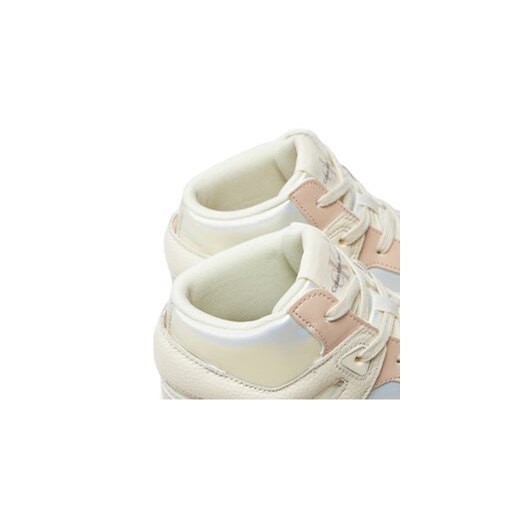 Calvin Klein Jeans Sneakersy Basket Cupsole High Mix Ml Mtr YW0YW01489 Biały 39 MODIVO