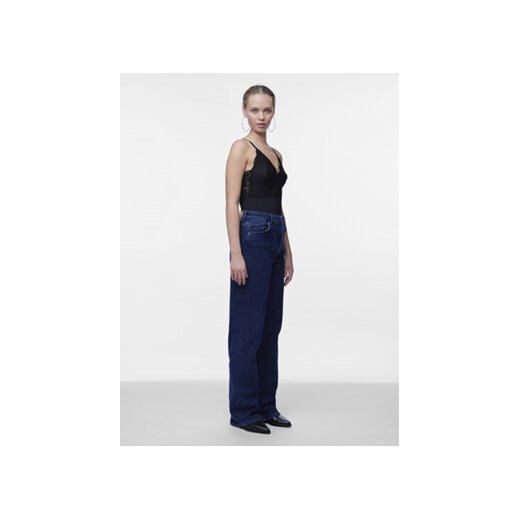 Pieces Body Nichelle 17102107 Czarny Slim Fit Pieces S MODIVO