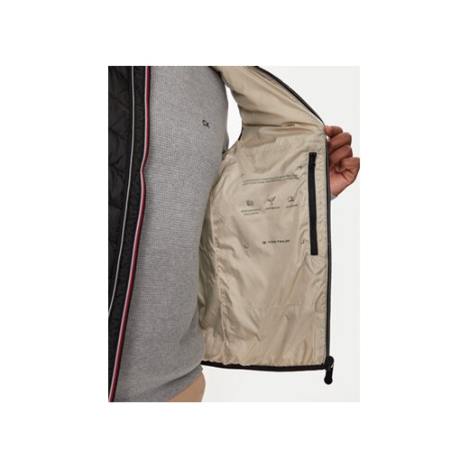 Tom Tailor Kamizelka 1041310 Czarny Regular Fit Tom Tailor M MODIVO