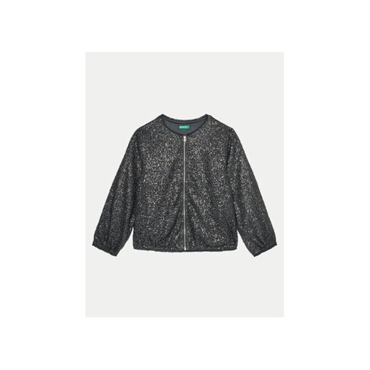 United Colors Of Benetton Kurtka bomber 2JQCCN05R Szary Regular Fit United Colors Of Benetton 140 MODIVO