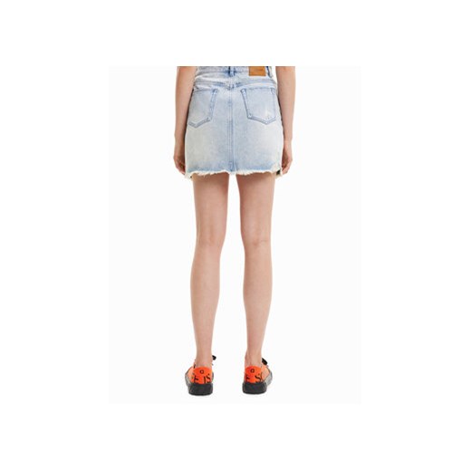 Desigual Spódnica jeansowa Tatum 23SWFD16 Niebieski Regular Fit Desigual L MODIVO