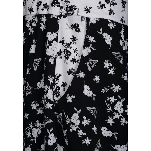 New Look Inspire SKYLAR  Spódnica mini black pattern zalando czarny Mini spódniczki