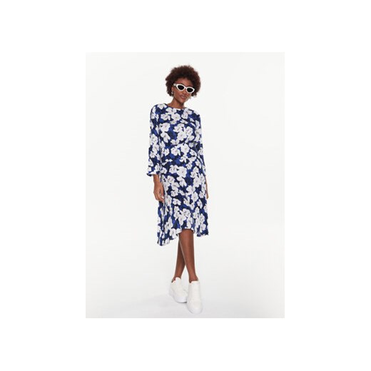 United Colors Of Benetton Sukienka codzienna 4YLBDV02V Granatowy Regular Fit United Colors Of Benetton S MODIVO