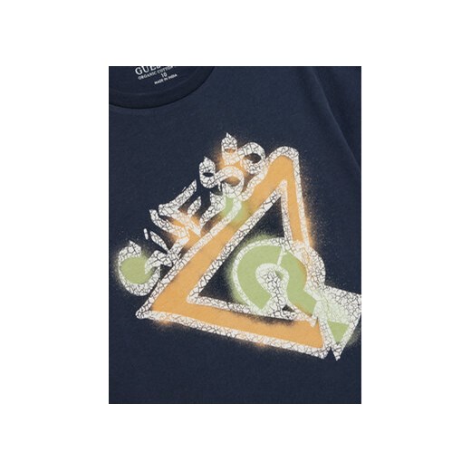 Guess T-Shirt L4GI05 K8HM4 Granatowy Regular Fit Guess 18Y MODIVO