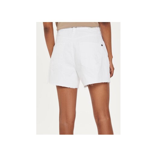 Pepe Jeans Szorty jeansowe A-Line Short Uhw PL801112TC1 Biały Slim Fit Pepe Jeans 25 MODIVO
