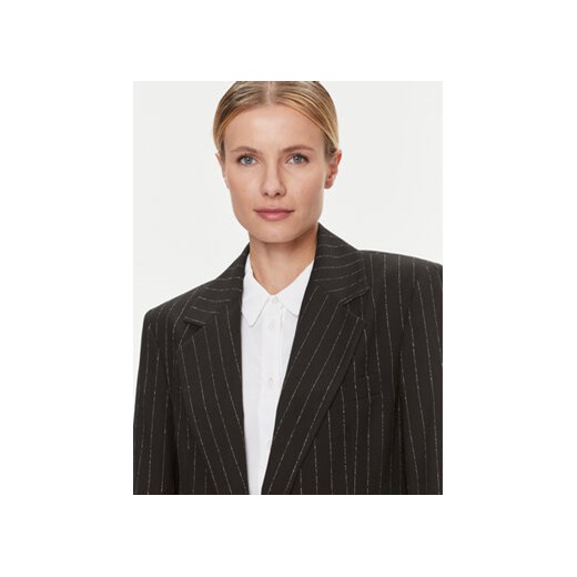 Tommy Hilfiger Marynarka Oversized Prep Pinstripe Blazer WW0WW40498 Czarny Tommy Hilfiger S_M MODIVO